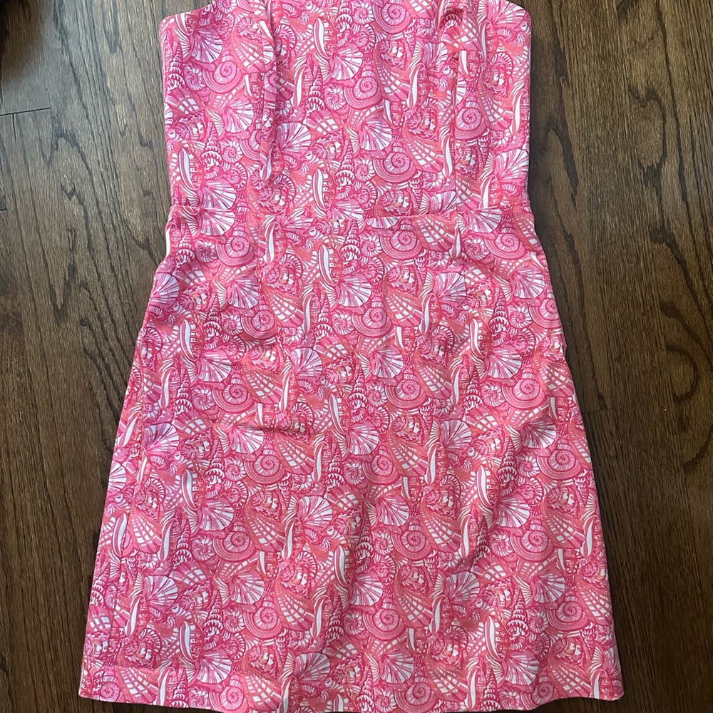 Vineyard Vines Pink Strapless Dress